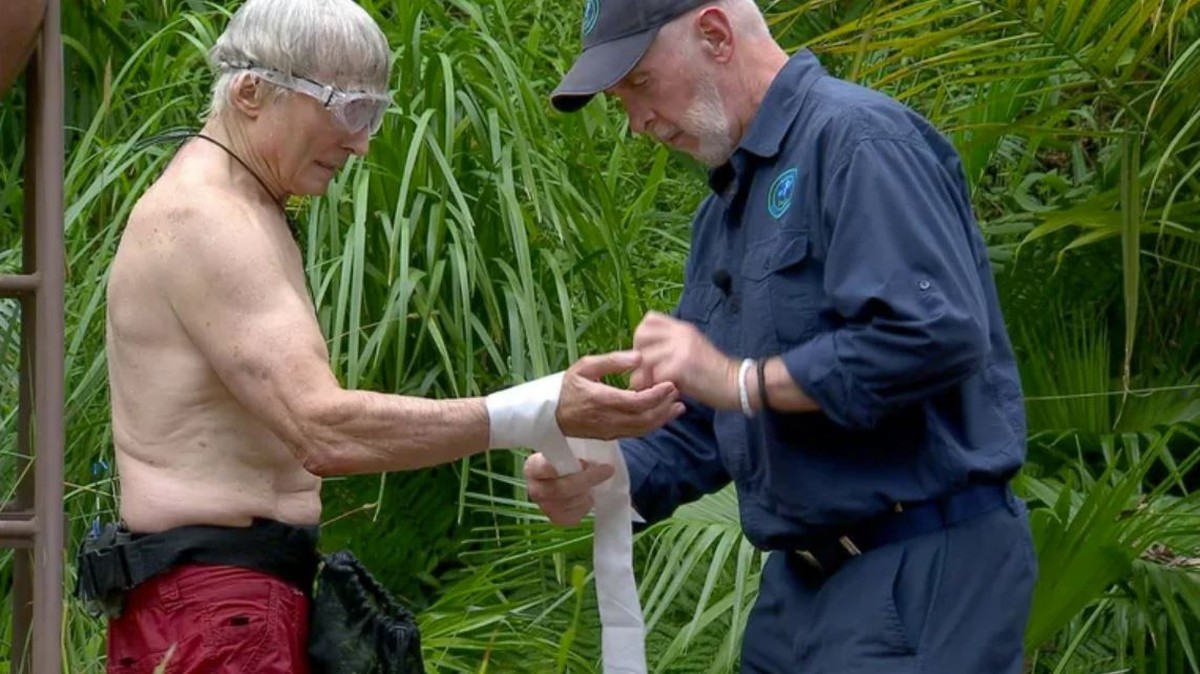 Peter Orloff zeigte Einsatz im Dschungelcamp.