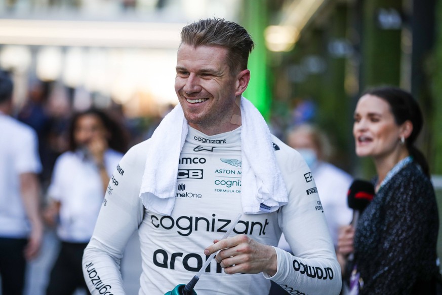 HULKENBERG Nico ger, Reserve Driver of Aston Martin F1 Team, portrait during the Formula 1 STC Saudi Arabian Grand Prix 2022, 2nd round of the 2022 FIA Formula One World Championship, WM, Weltmeisters ...