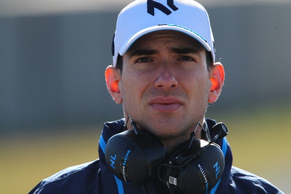 ARCHIV - 24.02.2022, Spanien, Montmelo: Formel 1: Auftakt Testfahrten auf dem Circuit de Catalunya in Barcelona, 2. Tag: Nicholas Latifi aus Kanada vom Team Williams. (zu dpa: &quot;Williams trennt si ...