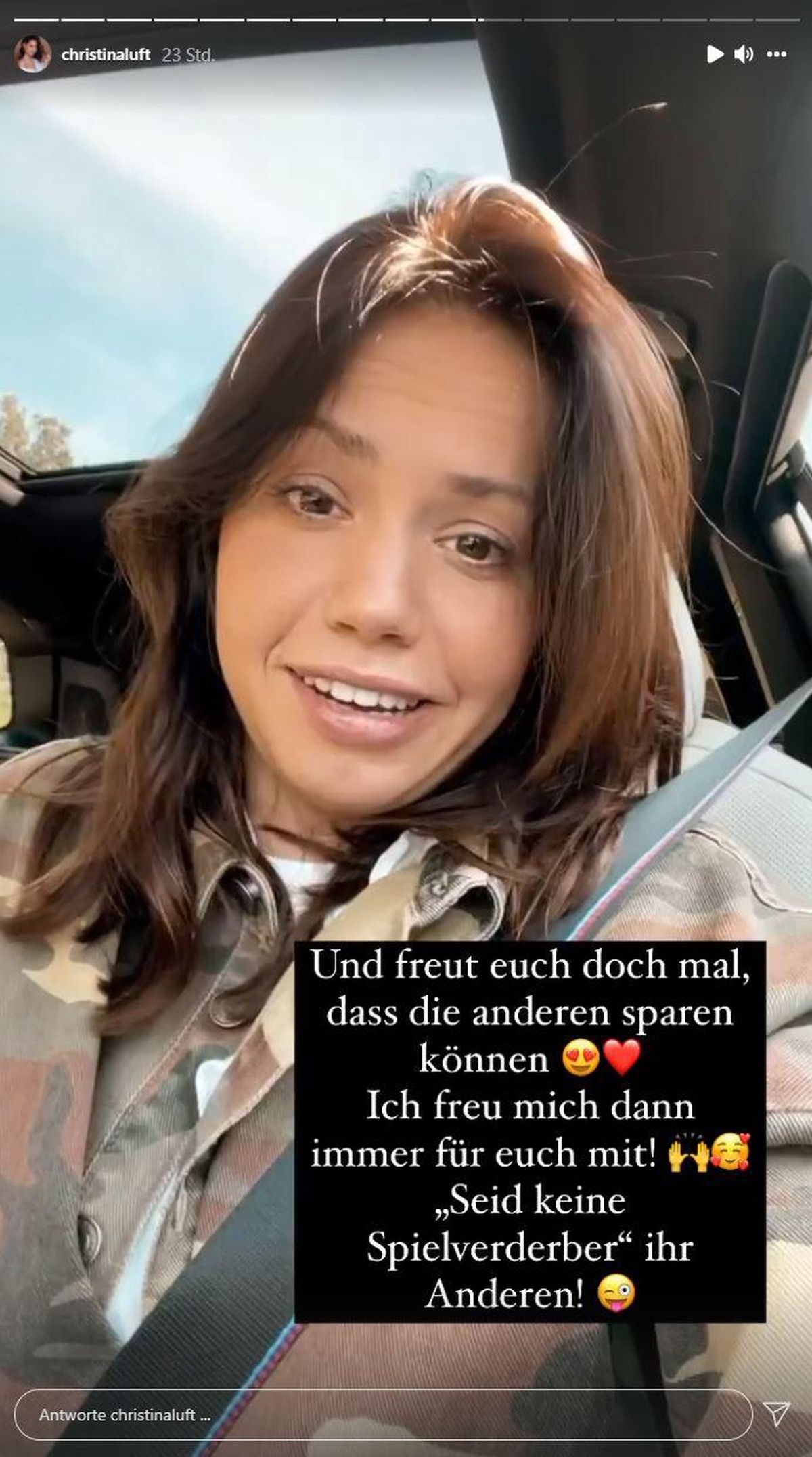 Christina Luft erklärt ihre Instagram-Kooperationen.