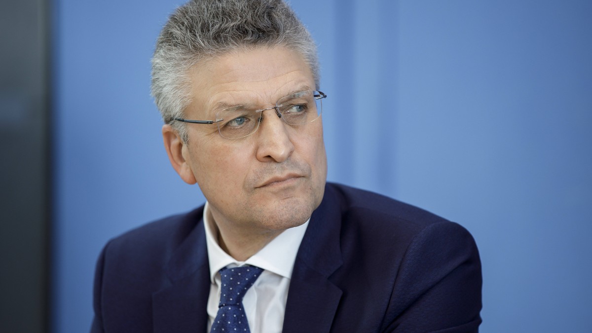 Prof. Dr. Lothar H. Wieler, Praesident Robert Koch-Institut, RKI, bei einer Pressekonferenz zur Corona-Krise. Berlin, 26.03.2020 Berlin Deutschland *** Prof Dr Lothar H Wieler, President Robert Koch I ...