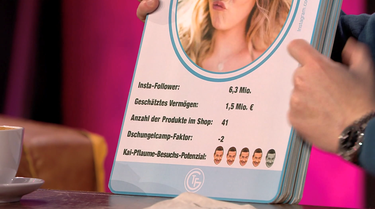 Dagi Bees Influencer-Quartett-Karte