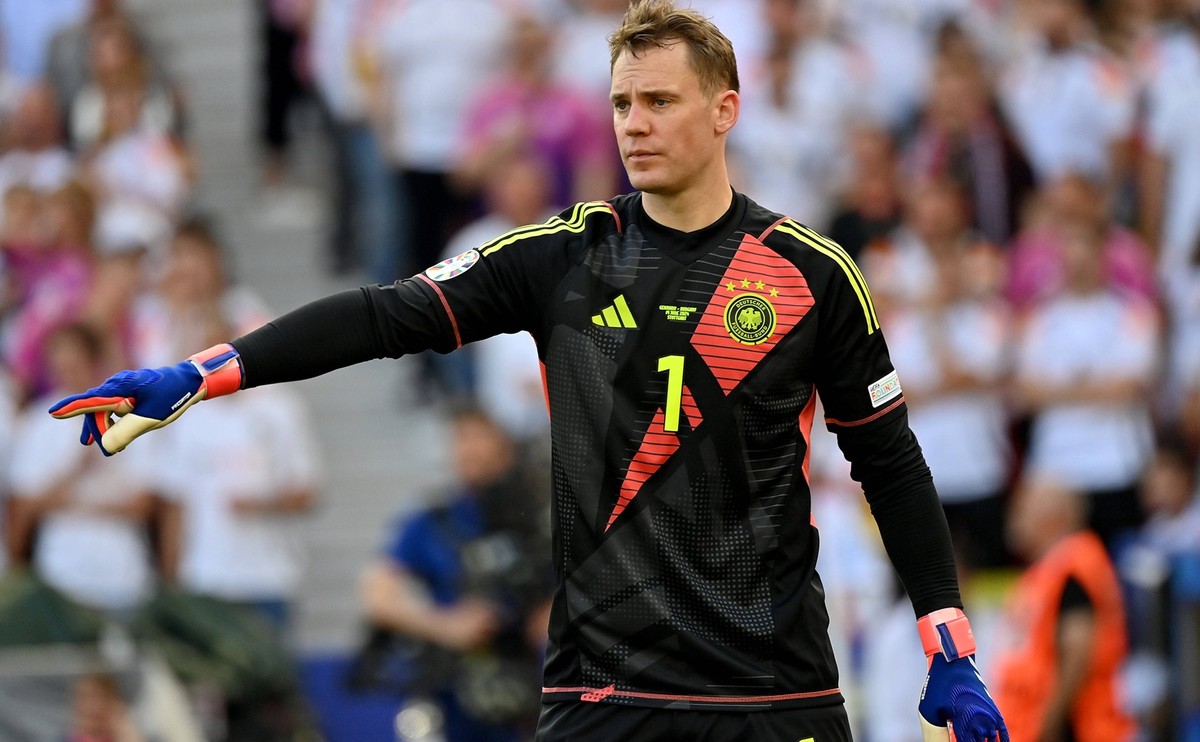 19.06.2024, xjrdrx, Fussball EM 2024, Deutschland - Ungarn emspor, v.l. Manuel Neuer Deutsche Fussball Nationalmannschaft DFB DFL/DFB REGULATIONS PROHIBIT ANY USE OF PHOTOGRAPHS as IMAGE SEQUENCES and ...