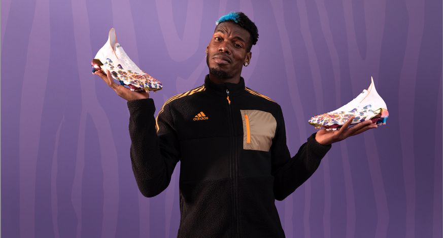 Paul Pogba präsentiert die neueste Iteration des &quot;Predator Freak&quot;, dem ersten zu 100% veganen Fußballschuh von adidas.