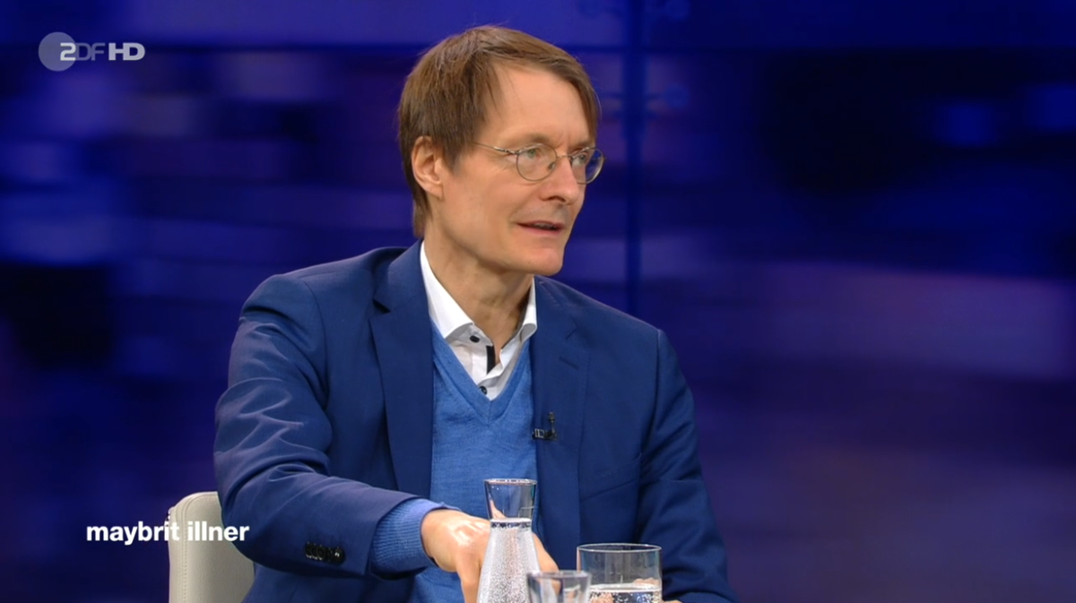 SPD-Politiker Karl Lauterbach, der Mahner und Warner Deutschlands.