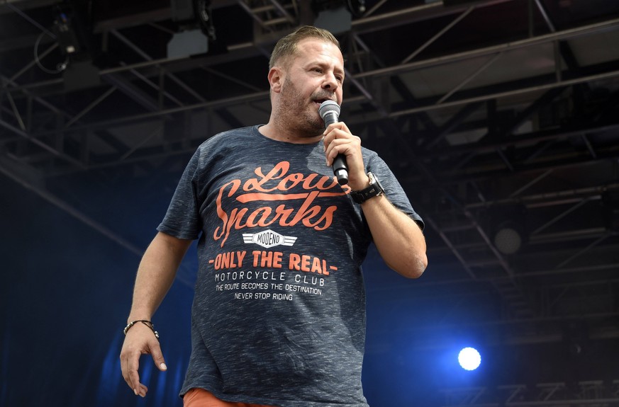 Willi Herren bei der Rostock Ole Party 2019 im IGA-Park. Rostock, 20.07.2019 *** Willi Herren at the Rostock Ole Party 2019 in the IGA Park Rostock, 20 07 2019 Foto:xN.xKubelkax/xFuturexImage