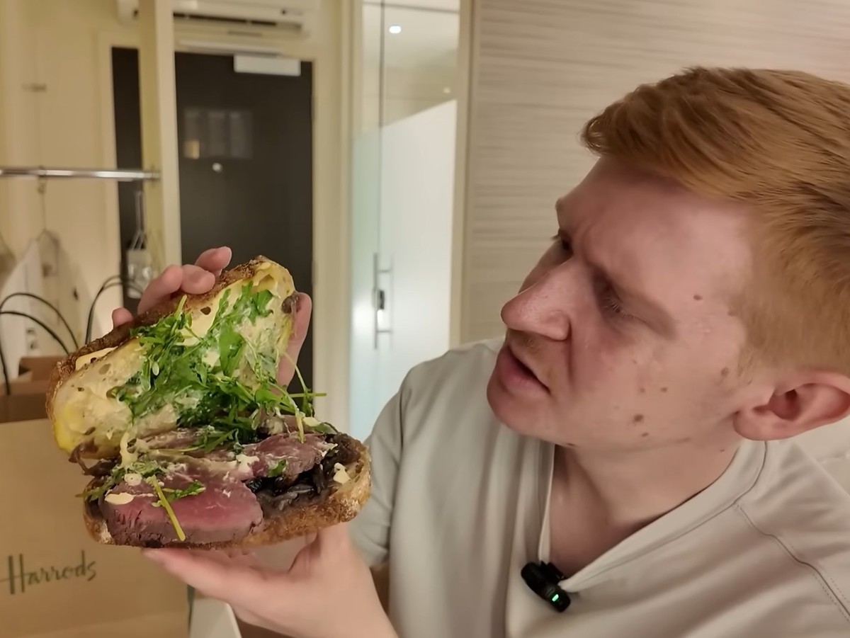 Wagyu im Hotelzimmer: So sehen 28 Pfund in Verpflegungsformat aus.