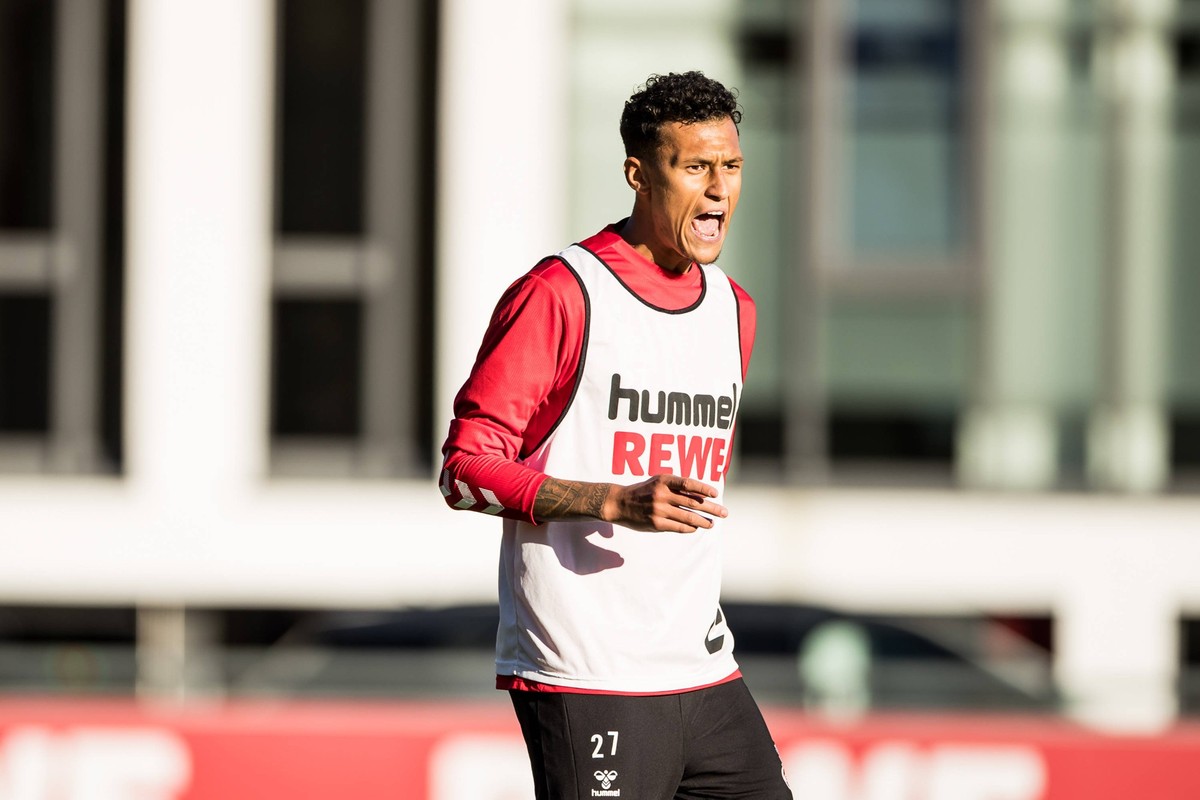 Training 1. FC Koeln 03.01.2023 David Selke 1. FC Koeln, 27 bruellt Training 1. FC Koeln Geissbockheim, 03.01.2023 *** Training 1 FC Koeln 03 01 2023 David Selke 1 FC Koeln, 27 bruellt Training 1 FC K ...