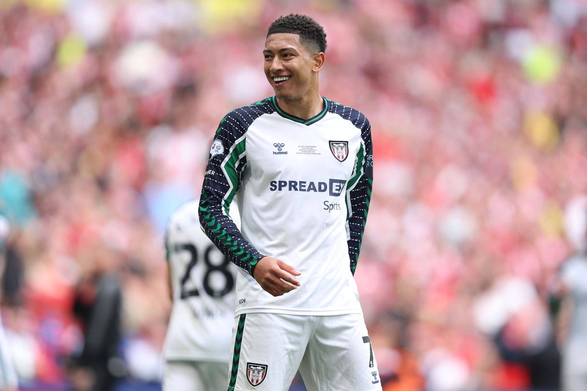 Sheffield Utd v Sunderland 24 May 2025, London - Sky Bet Championship Play-Off Final Football - Sheffield United v AFC Sunderland - Jobe Bellingham of Sunderland - Photo: Charlotte Wilson / Offside. L ...