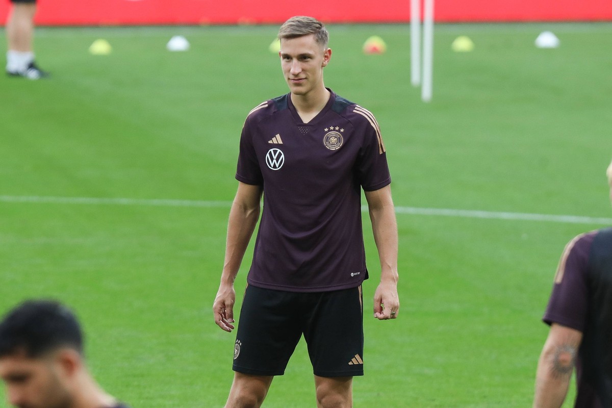 Fussball, Nationalmannschaft Saison 2023/2024 Abschlusstraining der deutschen Nationalmannschaft vor dem L�nderspiel gegen Frankreich 11.09.2023, SIGNAL-IDUNA-PARK Dortmund Nico Schlotterbeck Deutschl ...