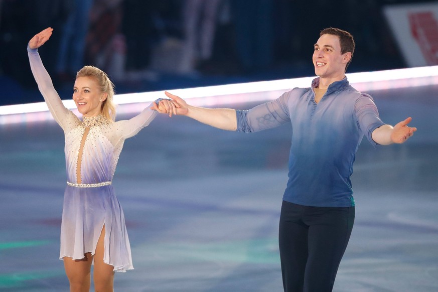 Aliona Savchenko &amp; Bruno Massot (GER) JULY 6, 2018 - Figure skating Eiskunstlauf : Dream On Ice 2018 at Shinyokohama Skate Center in Kanagawa, Japan. NOxTHIRDxPARTYxSALES. PUBLICATIONxINxGERxSUIxA ...