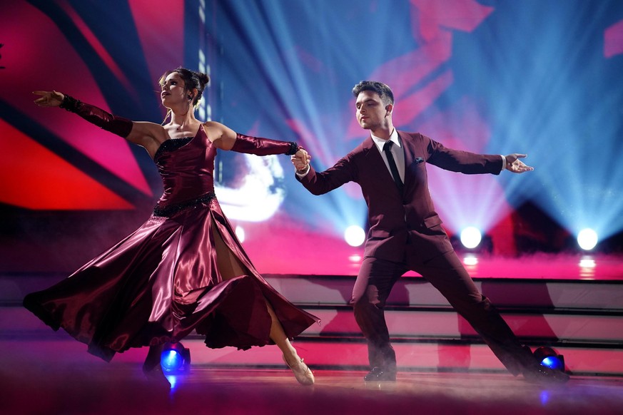 Christina Luft and Mike Singer only got 15 points for their Viennese waltz.