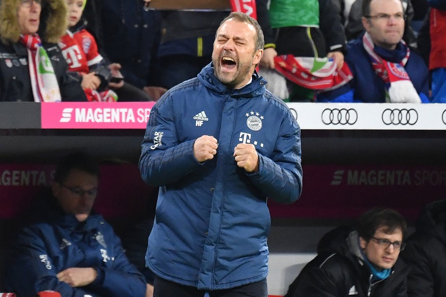 Cooler Typ, kann aber auch mal ausrasten: Bayern-Coach Hansi Flick.