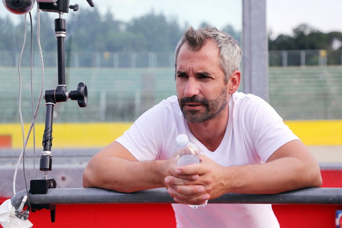 Sport Bilder des Tages Timo Glock GER BMW Italia CR Team, BMW M4 GT3 in der Boxengasse, DTM Saison 2022 Runde 3, Imola/ ITA, 16.06.2022, Gaststart, Ceccato Racing *** Timo Glock GER BMW Italia CR Team ...