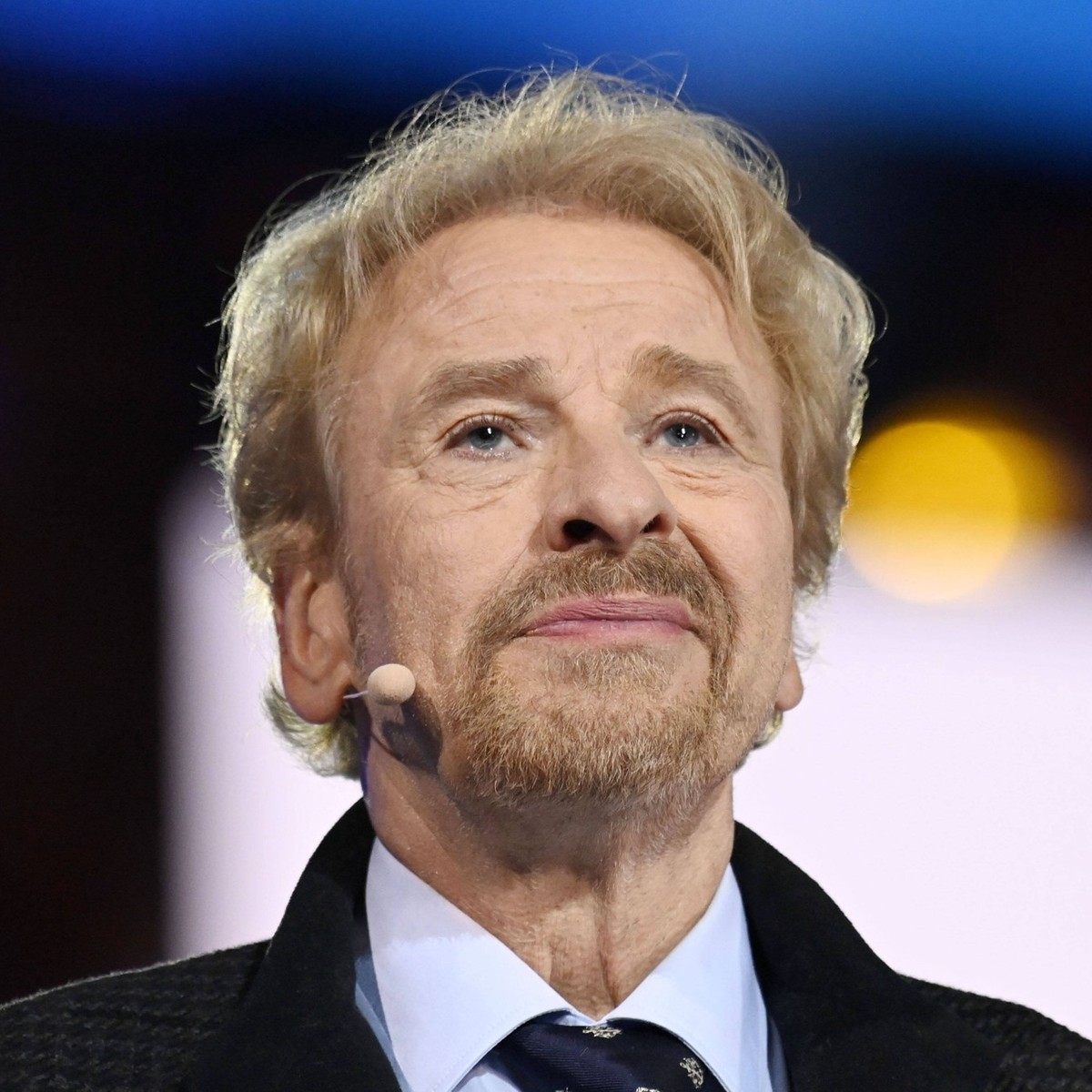 Thomas Gottschalk beim RTL Musik-Live-Event Die Passion auf dem Burgplatz. Essen, 13.04.2022 *** Thomas Gottschalk at the RTL Music Live Event Die Passion at the Burgplatz Essen, 13 04 2022 Foto:xF.xK ...