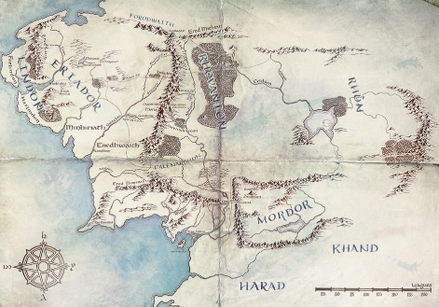 "Herr der Ringe"-Serie: Karte von Mittelerde widerlegt alles – oder nichts? Ahhh!