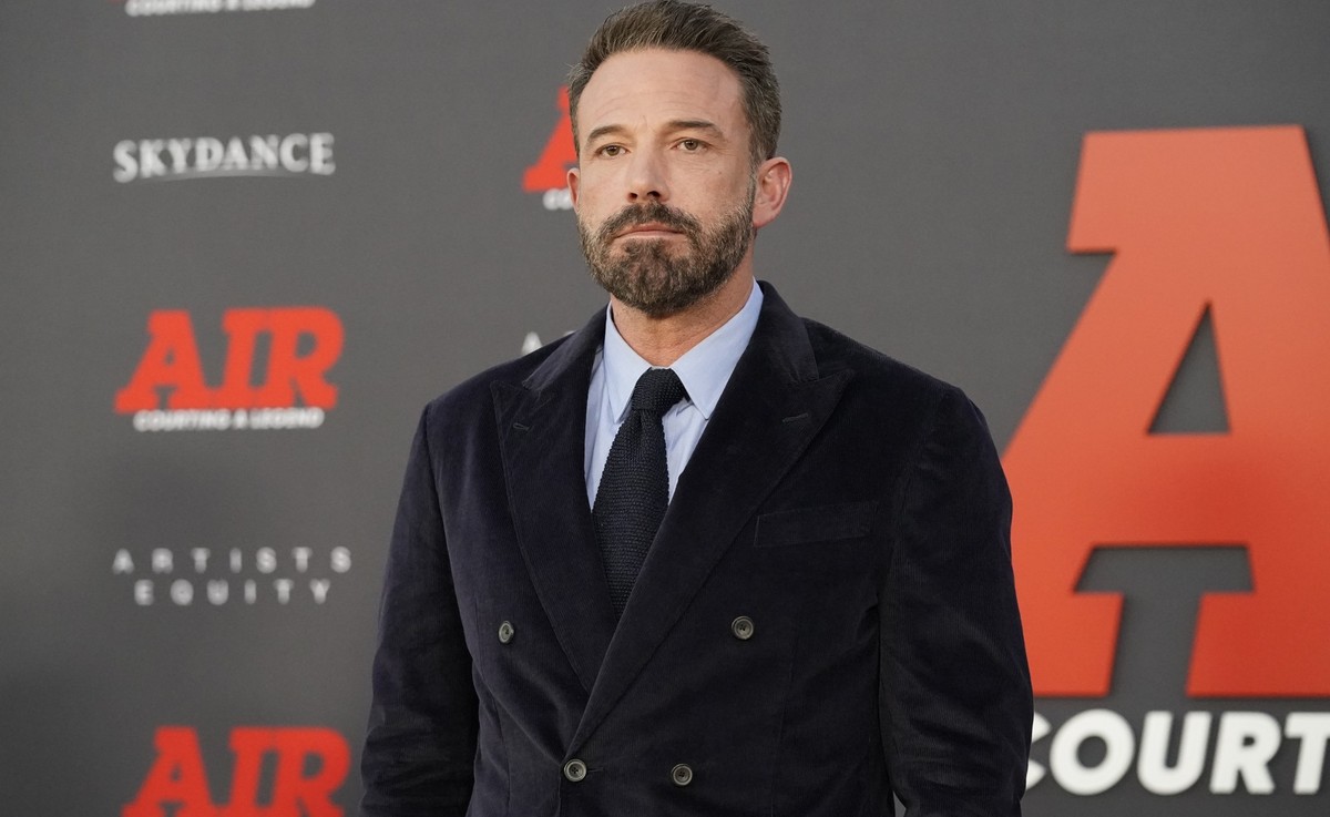 ARCHIV - 27.03.2023, USA, Los Angeles: Ben Affleck kommt zur Weltpremiere von «Air» im Regency Village Theatre in Los Angeles. (zu dpa: ««Sad Affleck»-Memes: Ben Affleck erklärt seinen Gesichtsausdruc ...