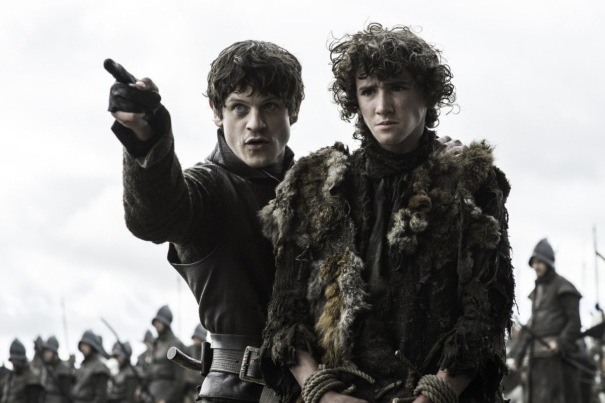 Rickon Stark (rechts) hat eine umstrittene Todesszene in "Game of Thrones".