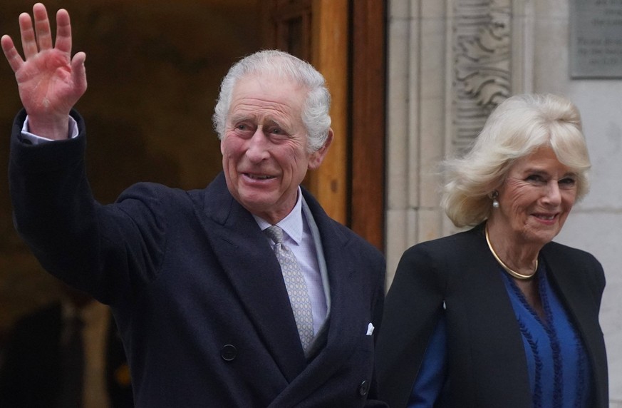 RECORD DATE NOT STATED 262144.jpg A file photo of the King Charles. The King, 75, has been diagnosed with a form of cancer, says Buckingham Palace on Monday Feb 5, 2024. It is not prostate cancer, but ...