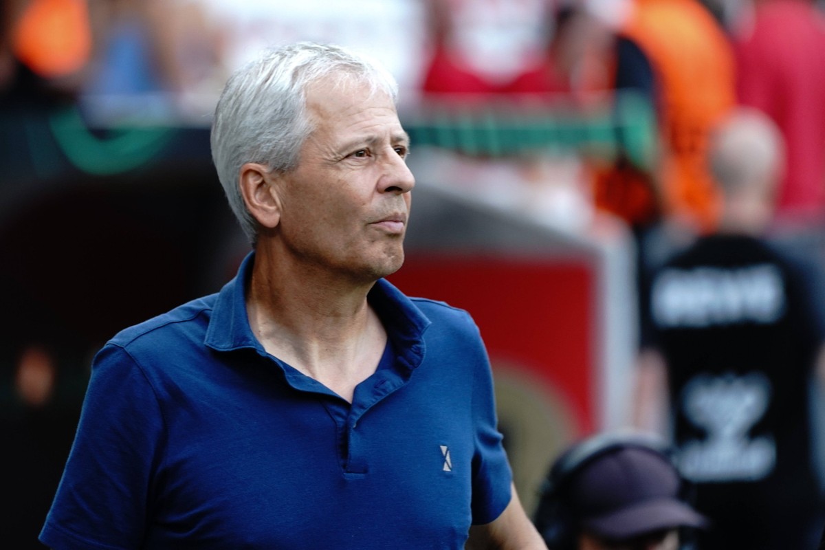 Lucien Favre entraineur de l OGC Nice FOOTBALL : OGC Nice vs FC Cologne - Ligue Europa Conf rence - Nice - 08/09/2022 NorbertScanella/Panoramic PUBLICATIONxNOTxINxFRAxITAxBEL