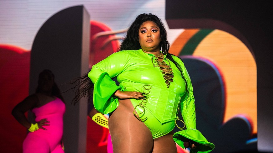 SAN FRANCISCO, CALIFORNIA - OCTOBER 30: Lizzo performs during the 2021 Outside Lands Music and Arts festival at Golden Gate Park on October 30, 2021 in San Francisco, California. Photo by Chris Tuite/ ...