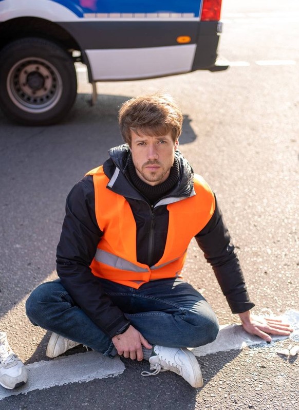 Joel Schmitt (24) ist davon überzeugt, dass die Letzte Generation mit ihren Protesten das Richtige tut.