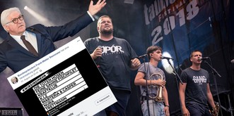 Der Bundespräsident kuschelt nicht mit Linksextremen, er stellt sich gegen Nazis!