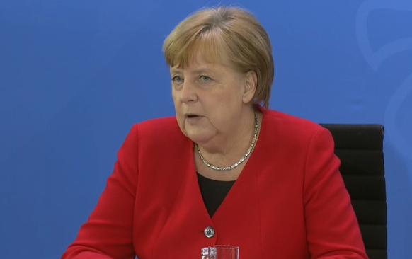 Bundeskanzlerin Angela Merkel äußert sich erleichtert über die bisherigen Erfolge im Kampf gegen das Coronavirus.