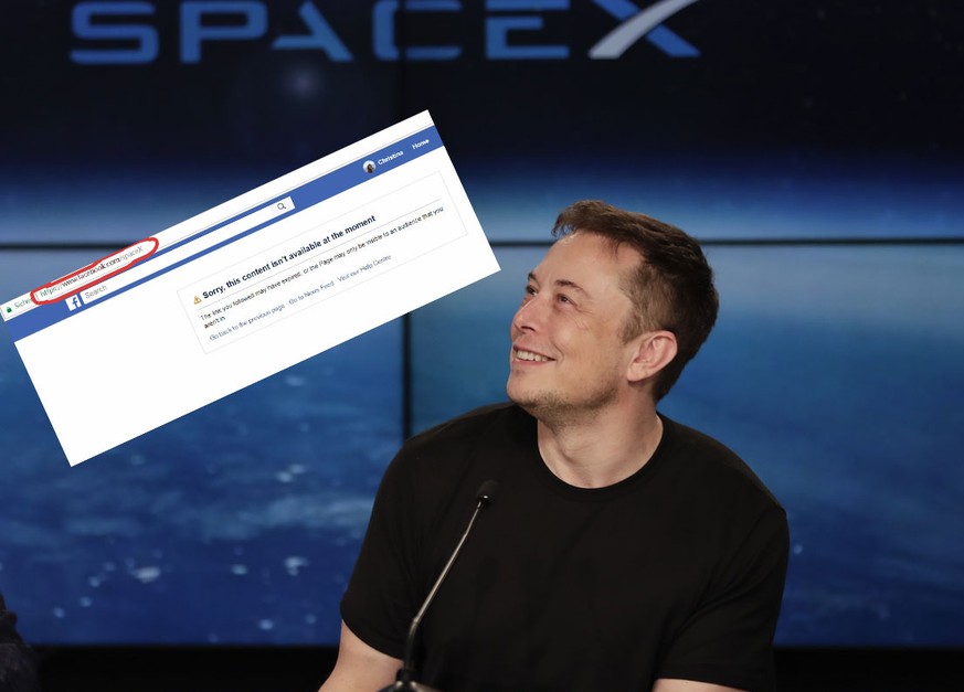 #deletefacebook: Elon Musk löscht Facebook-Seiten von Tesla und SpaceX