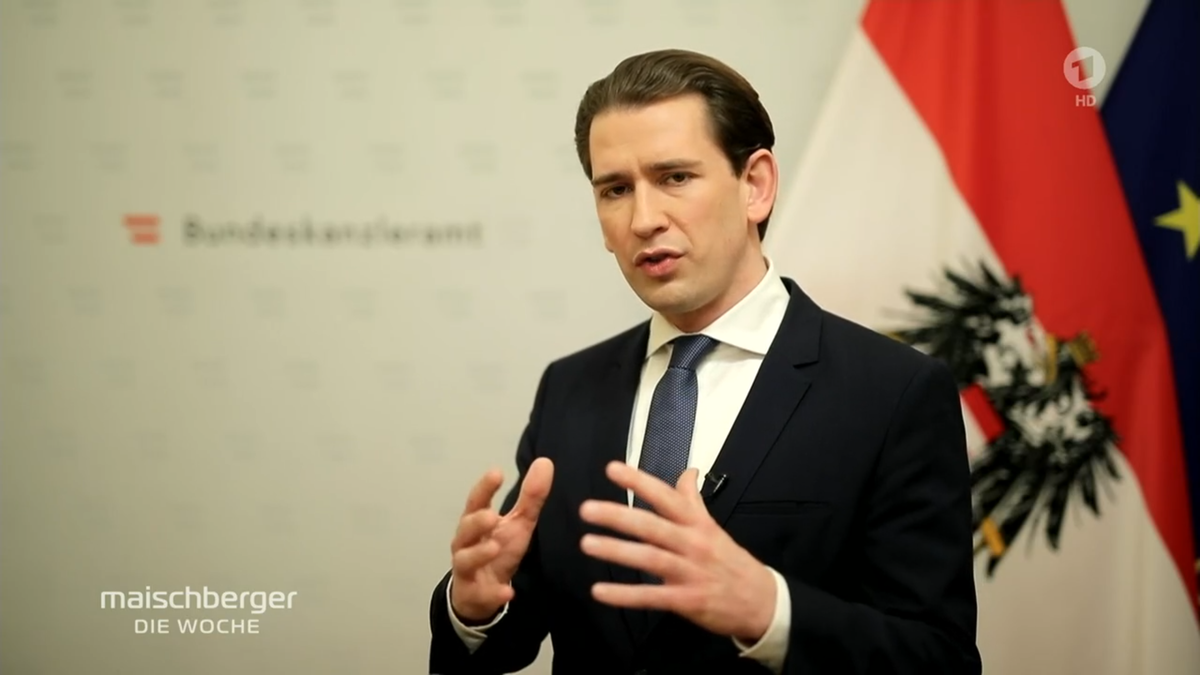 Österreichs Bundeskanzler Sebastian Kurz (ÖVP)