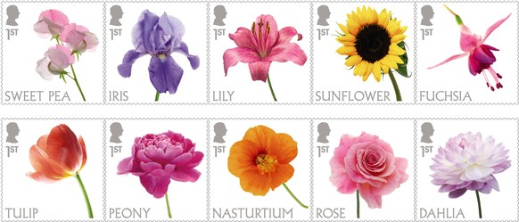 Royal Mail has released a set of 10 stamps celebrating some of the most popular flowers which are grown in gardens across the UK. The Special Stamps mark a significant milestone in British philatelic  ...