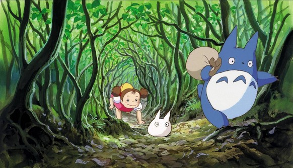 Unterwegs mit Waldgeistern im Film "Mein Nachbar Totoro"