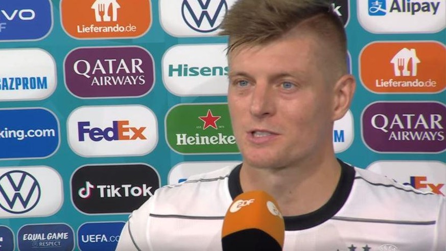 EM: Kroos kanzelt ZDF-Reporter nach dem Spiel gegen ...