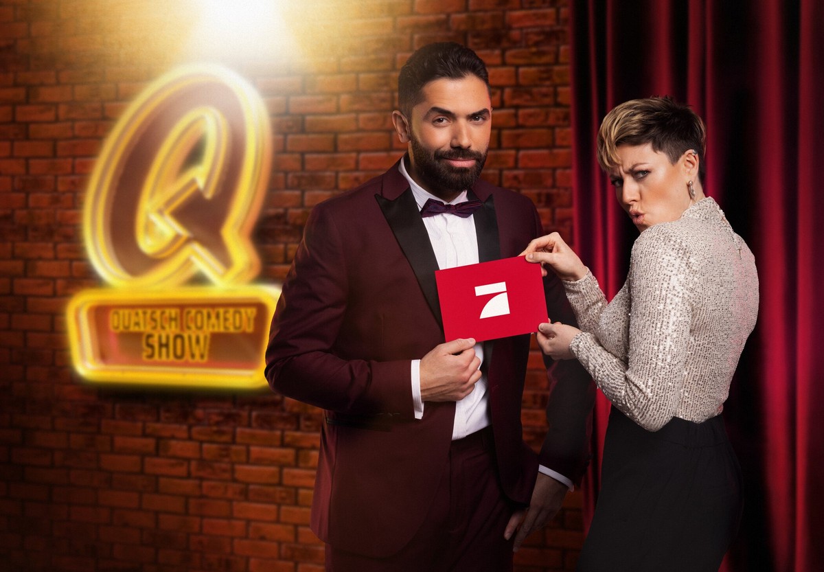Titel: Quatsch Comedy Show;
Staffel: 1;
Person: Khalid Bounouar; Tahnee;
Copyright: Seven.One/Boris Breuer;
Fotograf: Boris Breuer;
Bildredakteur: Nadine Vaders;
Dateiname: 2920558.jpg;
Rechtehinweis: ...