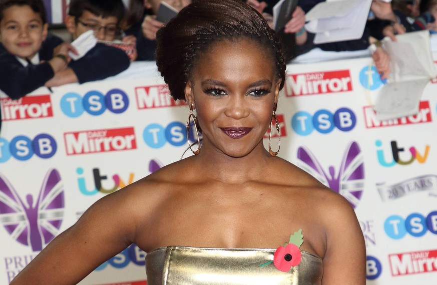 October 28, 2019, London, United Kingdom: Oti Mabuse on the red carpet at The Daily Mirror Pride of Britain Awards, in partnership with TSB, at the Grosvenor House Hotel, Park Lane. London United King ...