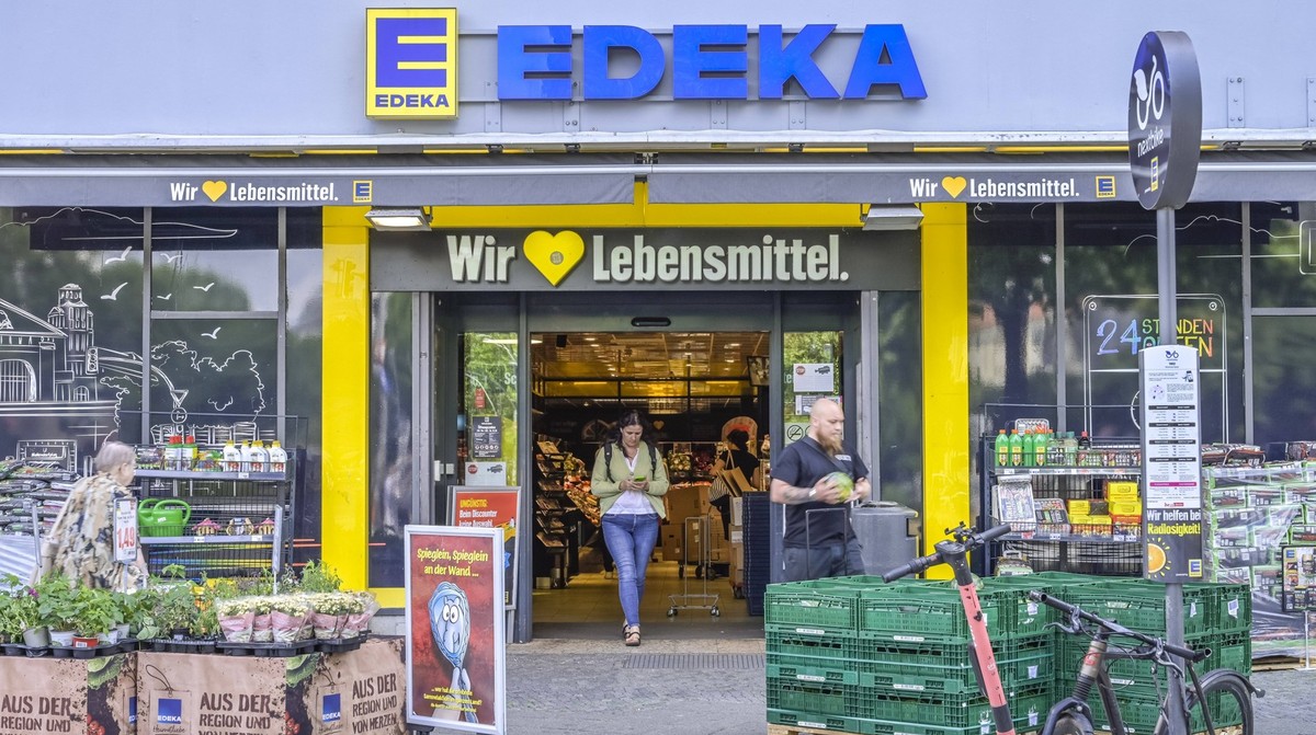 Edeka, Nollendorfplatz, Schöneberg, Tempelhof-Schöneberg, Berlin, Deutschland *** Edeka, Nollendorfplatz, Schöneberg, Tempelhof Schöneberg, Berlin, Germany