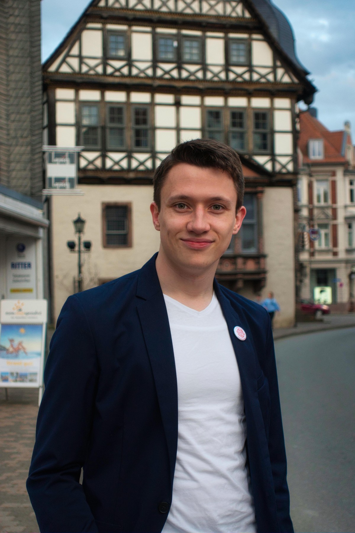 Tim Vollert, 20, ist Aktivist bei Fridays for Future und sitzt bei den Jusos im Bundesausschuss.