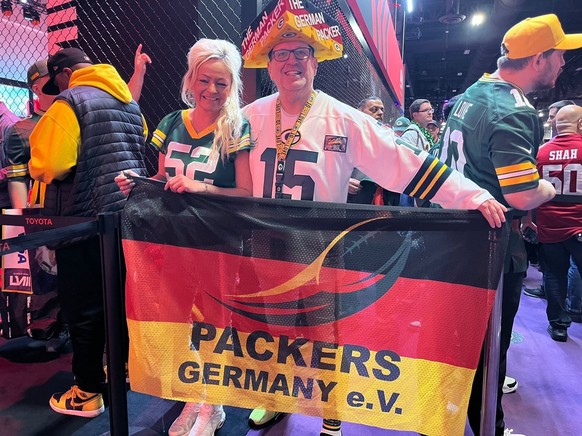 Matthias Kraus wurde mit seiner Frau von RTL zum Super Bowl nach Las Vegas eingeladen.