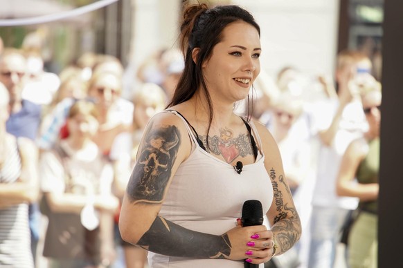 Jana-Alena Nauditt teilt mit Florian Silbereisen die Leidenschaft für Tattoos.