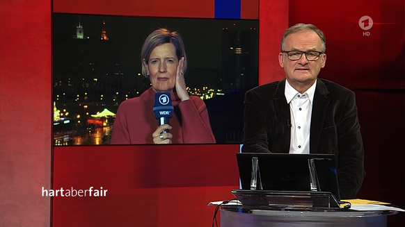 Ina Ruck war live aus dem ARD-Studio in Moskau zugeschaltet.