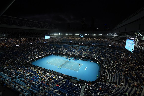In der Rod-Laver-Arena in Melbourne wird das Finale der Australian Open stattfinden.