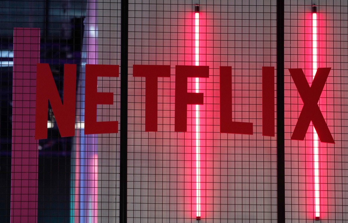 FILE- In this Nov. 4, 2017, file photo, the logo of entertainment company Netflix is pictured in Paris. (AP Photo/Christophe Ena, File)