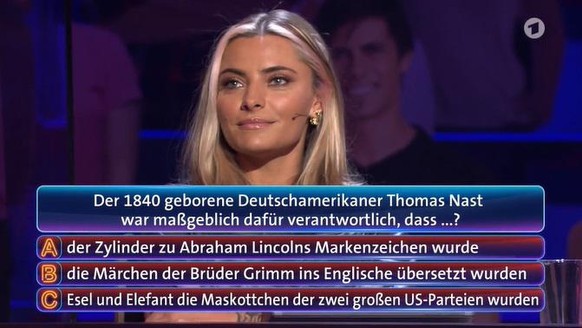 Sophia Thomalla bei Wer wieß denn sowas