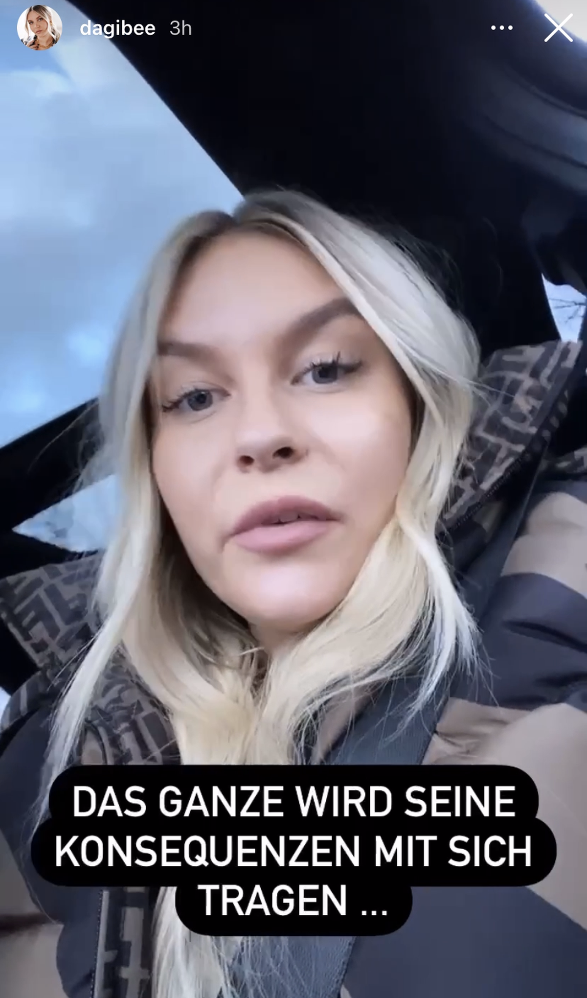 Dagi Bee erklärte, wie sie weiter vorgeht.