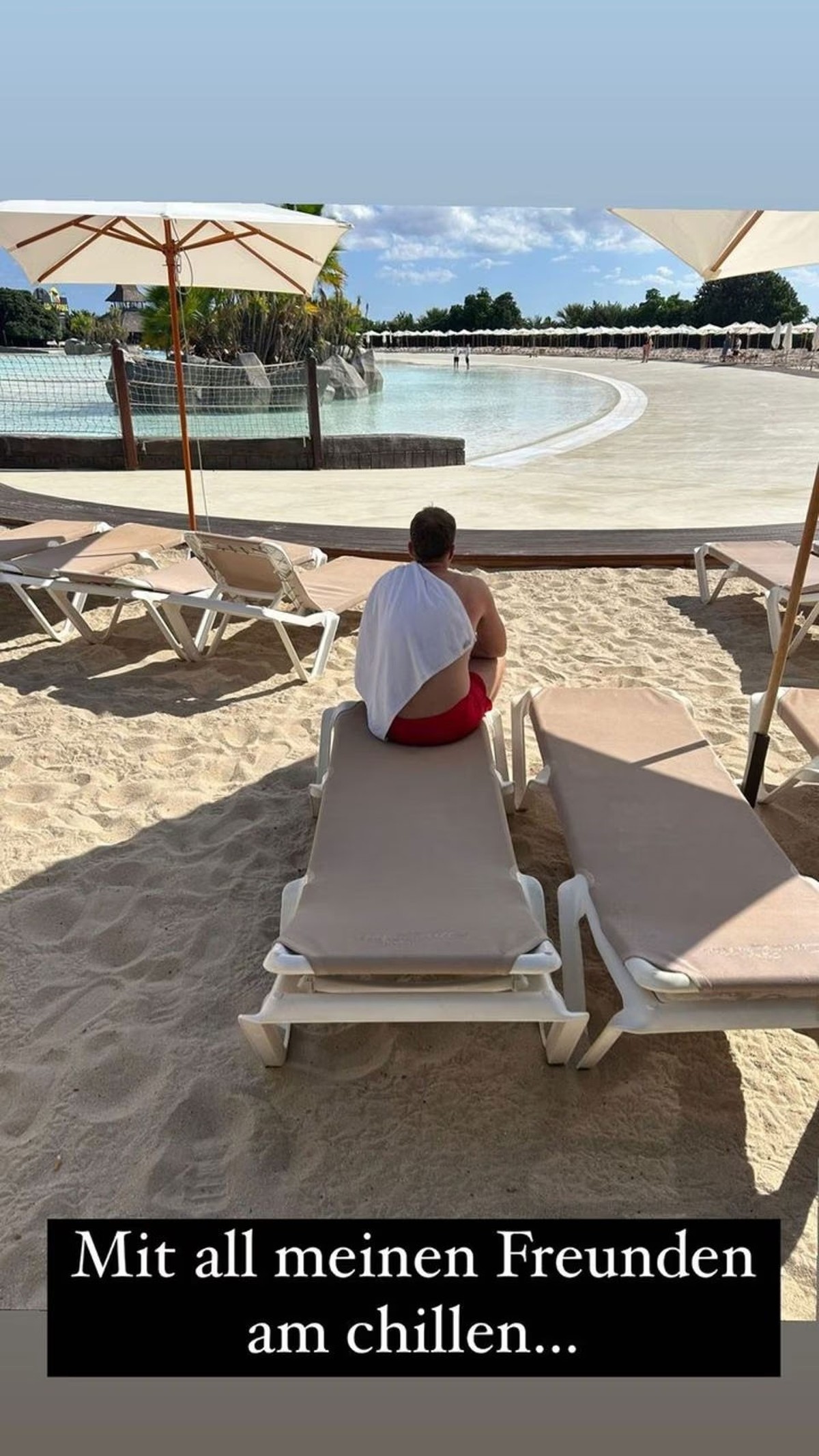 Oliver Pocher chillt ohne Amira.