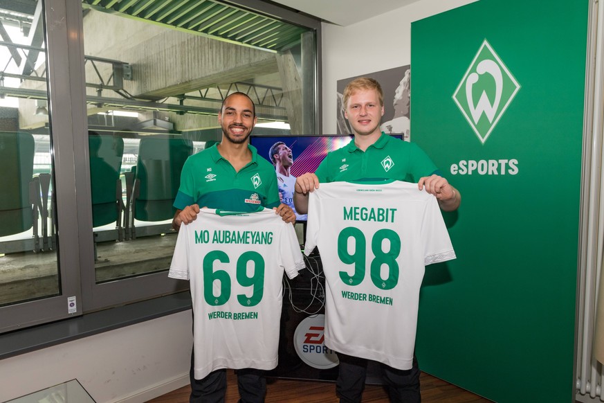 "Megabit" und "MoAubameyang" vom SV Werder Bremen gehen für Deutschland an den Start.