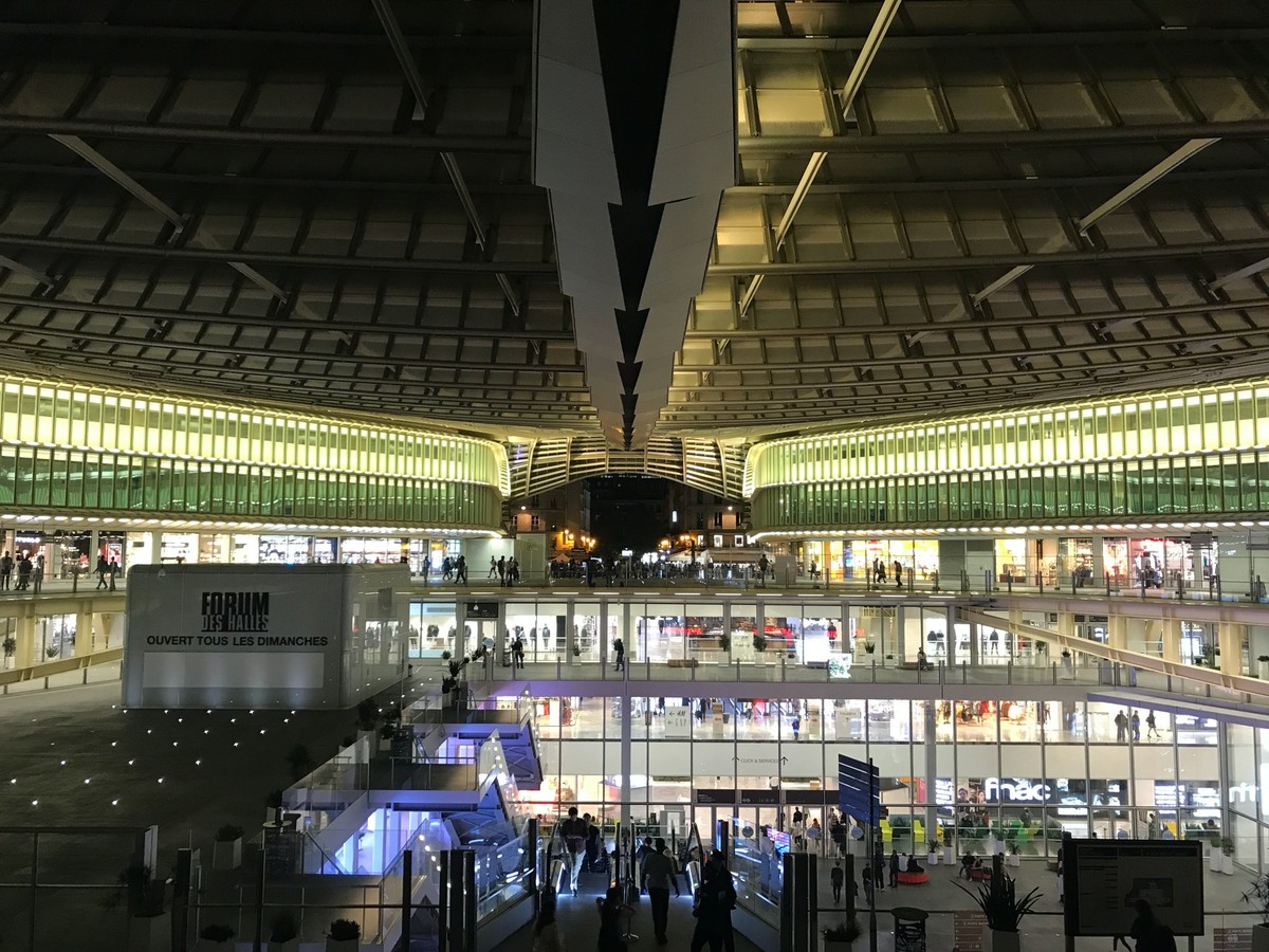Les halles Paris