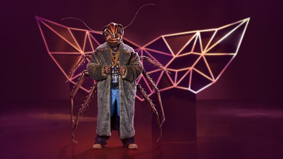 Titel: The Masked Singer; Ausstrahlungszeitraum bis: 2020-03-10; Person: Die Kakerlake; Copyright: ProSieben/Willi Weber; Fotograf: Willi Weber; Bildredakteur: J�rgen Morgenroth; Dateiname: 1953979.jp ...