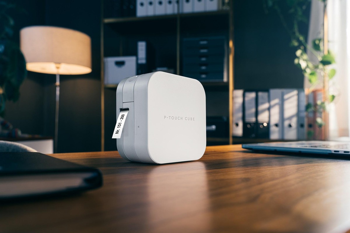 Der P-touch CUBE bietet perfekte Beschriftungslösungen.