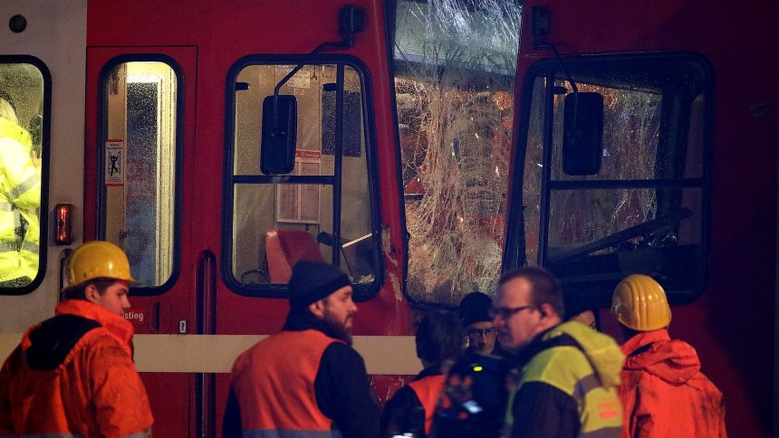 Straßenbahn-Unfall in Köln